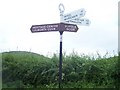 West Lulworth : Road Sign