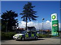 Bournemouth : BP Petrol Station & Police Vehicle