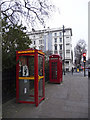 Telephone Boxes, Queens Gate, London SW7