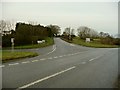 Looking across Easter Close Cross towards the A3123