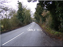 TM1957 : B1077 Helmingham Road by Geographer