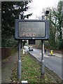 Thank you for not speeding sign