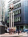 Clock tower, Chiswell Street / Finsbury Street, EC2