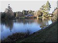 Lake in the grounds of Slaley Hall