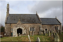 SO4601 : Llanfihangel tor y Mynydd church and churchyard by Ruth Sharville