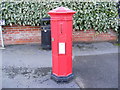 TM2863 : College Road Victorian Postbox by Geographer