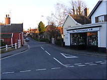 TM2863 : B1119 Fore Street, Framlingham by Geographer