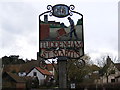 TM1948 : Tuddenham St..Martin Village Sign by Geographer