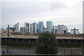 Dockland financial centre, across Bow Creek from Canning Town Station