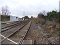 TM1647 : Westerfield Railway Station by Geographer