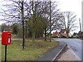 Witnesham Village Sign & Post Office, High Street, Postbox