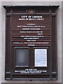 Information board for the Ward of Broad Street