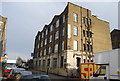 Factory building on White Post Lane, by White Post Bridge