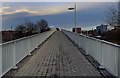 The Aquarius footbridge from Archway Hulme