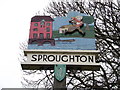 Sproughton village sign