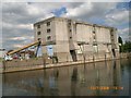 Derelict building from River Trent