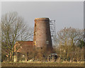 SE8821 : Alkborough Tower Mill by David Wright