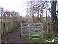 Kissing Gate on footpath