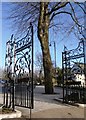 Wrought Iron Gate, Cemetery Park, St Austell