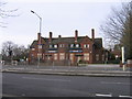 Derelict Crossways Court, ex The Crossways Pub.