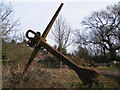 Anchor along roadside