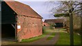 Old Dungate Farm entrance