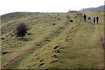 SO7639 : Red Earl's Dyke, Hangman's Hill by Bob Embleton