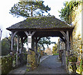 Lych gate, St Peters, Limpsfield, Surrey