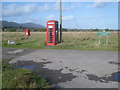 Phone box and post box on Castlemorton Common