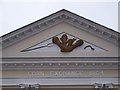 Gable end, Corn Exchange, Romsey