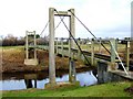 Footbridge over the River Wyre