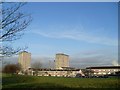 Highrise flats in Prospecthill