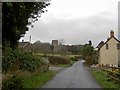 Lane to Tidenham from the A48 trunk road