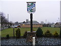 TM4679 : Wangford Village Sign by Geographer