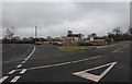 Road junction on the A482