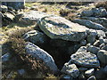 NU0822 : Excavated cist in Blawearie Cairn by Andrew Curtis