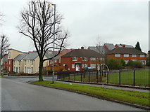 SP0378 : Variety of housing, Staple Lodge Road by Jonathan Billinger