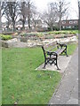 Empty seat in Litten Gardens