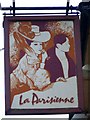 Sign for La Parisienne