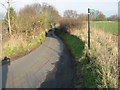 View along Saunders Lane, Ash