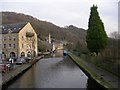 View from Footbridge 16A - Rochdale Canal