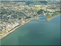 NT2891 : Kirkcaldy and its harbour by James Allan