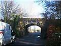 Railbridge over Kiln Barn Road