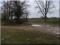 Footpath by Ridge Farm