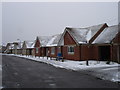 New bungalows along Morland Road