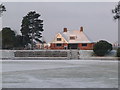 Winton: Winton Rec cricket pavilion