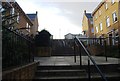 Steps, new housing development, Magpie Hall Rd