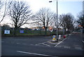 Entrance to Royal Marines Reservist Base, Khyber Rd