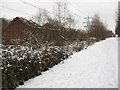 Trans-Pennine Trail - View of former Great Central Railway Building