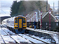 SD7678 : A Carlisle bound train at Ribblehead by John Lucas